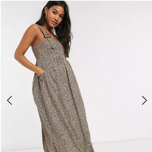ASOS womens cheetah style dress size 4